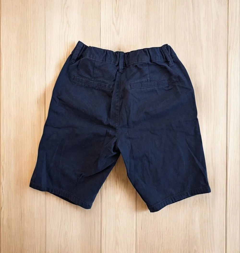 The Children's Place Kids Stretch Chino Shorts Navy Cotton Size 8